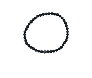 Buy Chrome Hearts Crossball Bead Bracelet Black at Sasom – Authentic and Ready to Ship