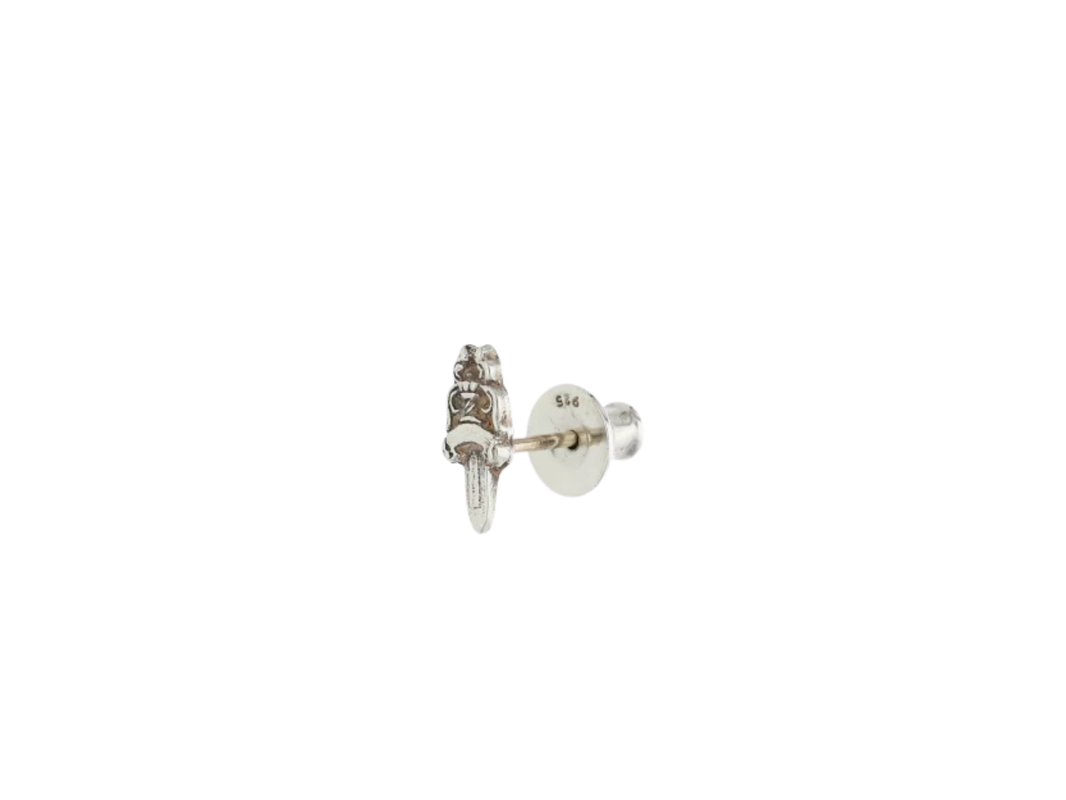 Chrome Hearts Chrome Hearts Dagger Earrings Silver
