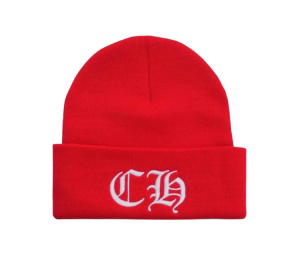 Buy Chrome Hearts CH Logo Beanie Red White at Sasom – Authentic and Ready to Ship