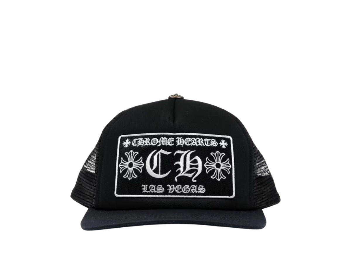 Chrome Hearts Chrome Hearts CH Las Vegas Trucker Hat Black