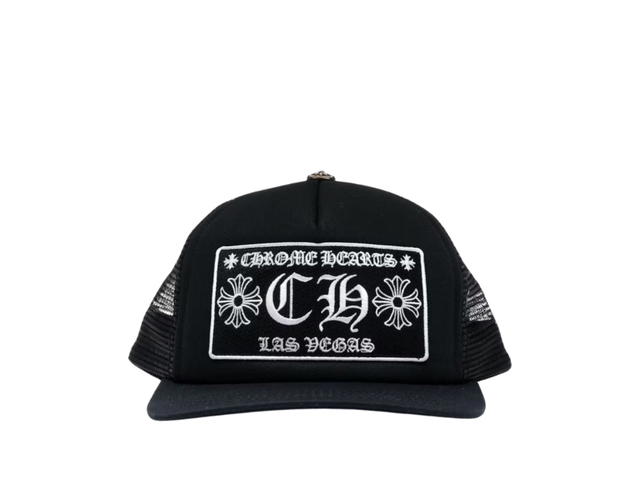 Chrome Hearts Chrome Hearts CH Las Vegas Trucker Hat Black - view 1