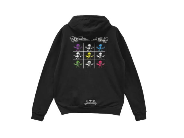 Chrome Hearts Chrome Hearts Foti Teeter Harris Logo Zip Up Hoodie Black - view 2
