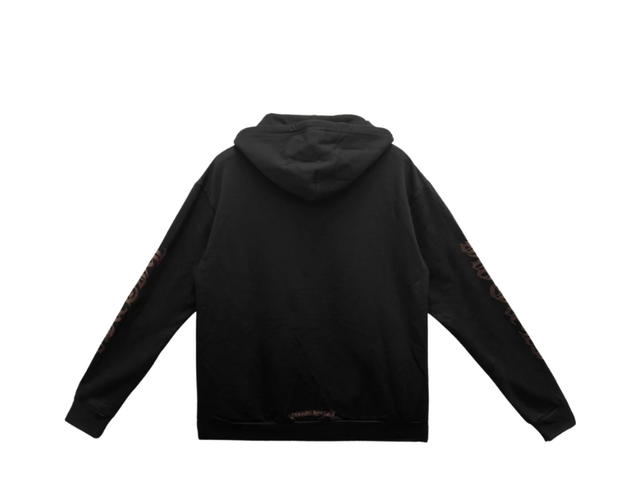 Chrome Hearts Chrome Hearts Glitter 1988 Zip Up Hoodie Brown - view 2