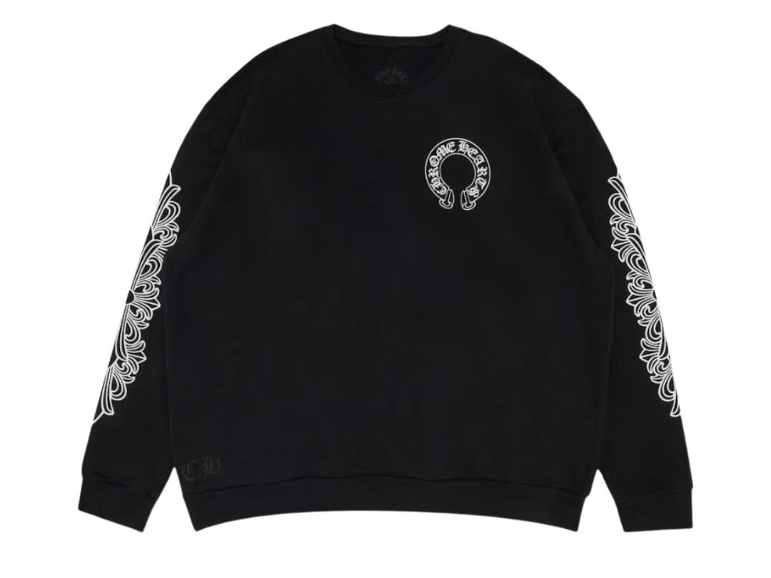 Chrome Hearts Chrome Hearts Horseshoe Crewneck Black