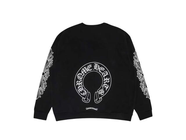 Chrome Hearts Chrome Hearts Horseshoe Crewneck Black - view 2