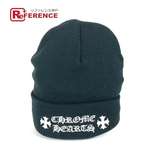 Buy CHROME HEARTS Bicolor WATCH CAP beanie hat knit hat knit cap Knit hat Unused at Sasom – Authentic and Ready to Ship
