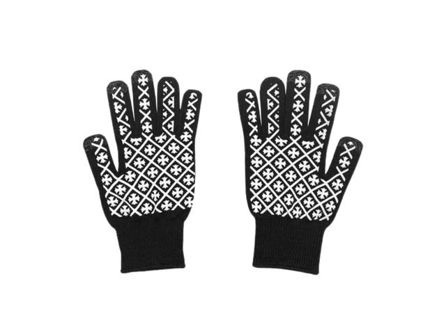 Chrome Hearts Chrome Hearts Checkmate Work Gloves Black Size M - view 2