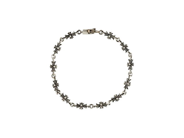 Chrome Hearts Chrome Hearts Cross Link Bracelet In Sterling Silver - view 1