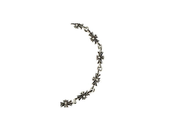 Chrome Hearts Chrome Hearts Cross Link Bracelet In Sterling Silver - view 2