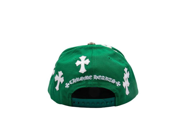 Chrome Hearts Chrome Hearts Cross Patch Baseball Hat Green - view 2