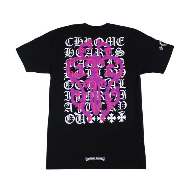 Chrome Hearts Chrome Hearts Eye Chart Dagger T-shirt Black - view 1