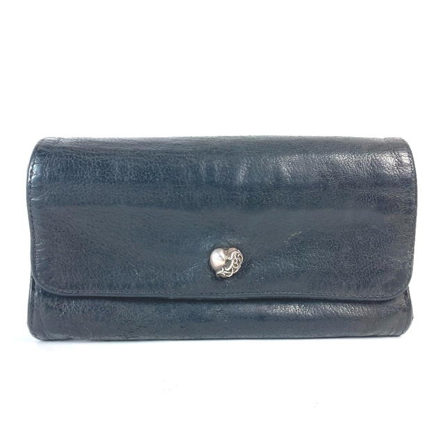 Chrome Hearts CHROME HEARTS heart Judy Long Wallet Flap Long Wallet Leather Black - view 2