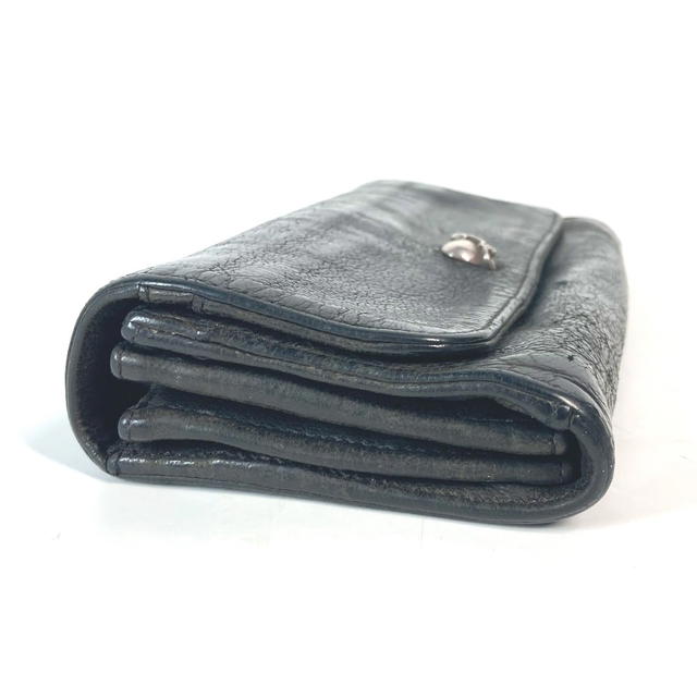 Chrome Hearts CHROME HEARTS heart Judy Long Wallet Flap Long Wallet Leather Black - view 5