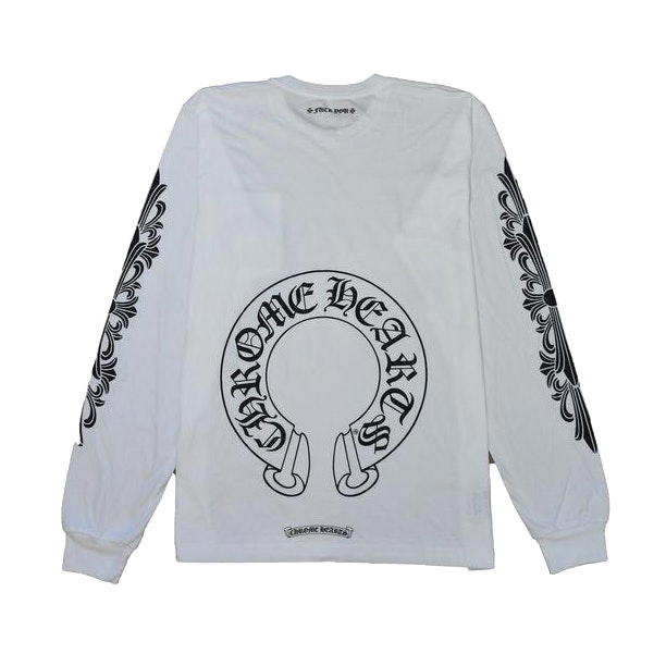 Chrome Hearts Chrome Hearts Horse Shoe L/S T-Shirt White - view 1