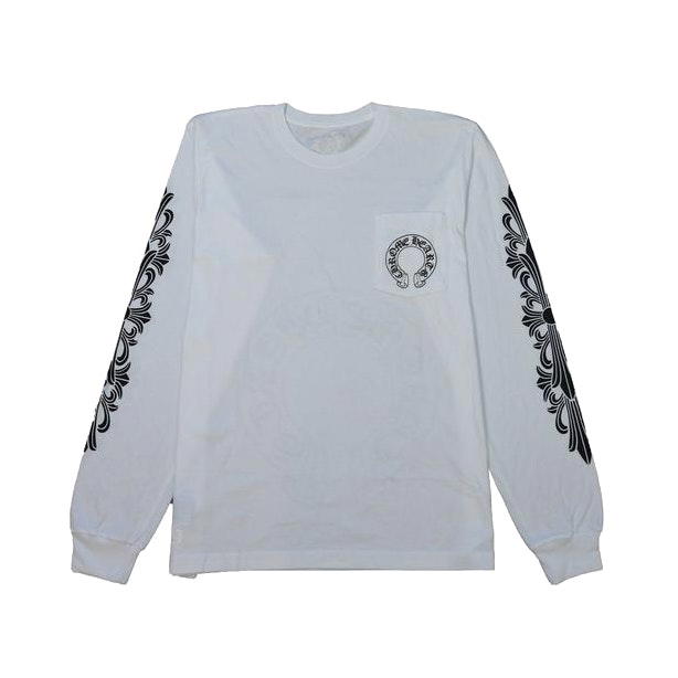 Chrome Hearts Chrome Hearts Horse Shoe L/S T-Shirt White - view 2