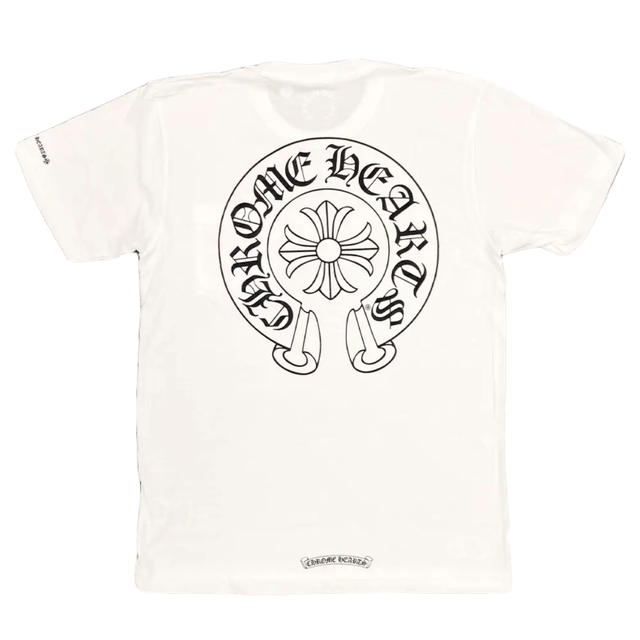 Chrome Hearts Chrome Hearts Horse Shoe Logo Pocket T-Shirt White - view 1