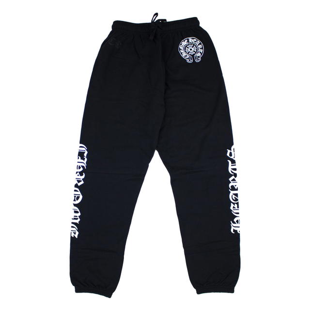 Chrome Hearts Chrome Hearts Horse Shoe Logo Sweatpants Black - view 1