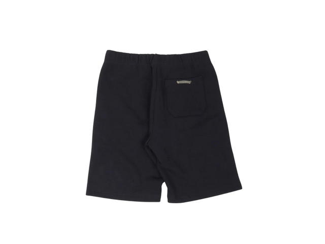 Chrome Hearts Chrome Hearts Leather Cross Sweat Shorts Navy Blue Red - view 2