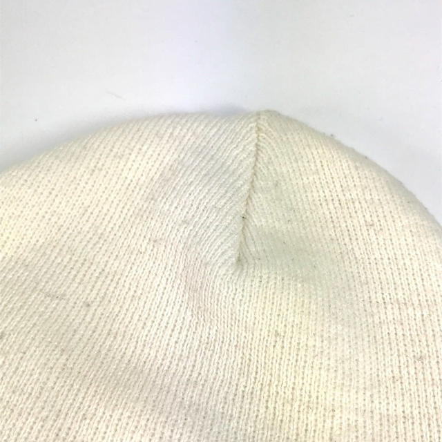 Chrome Hearts CHROME HEARTS logo beanie hat knit hat knit cap Knit hat acrylic White/Black - view 4