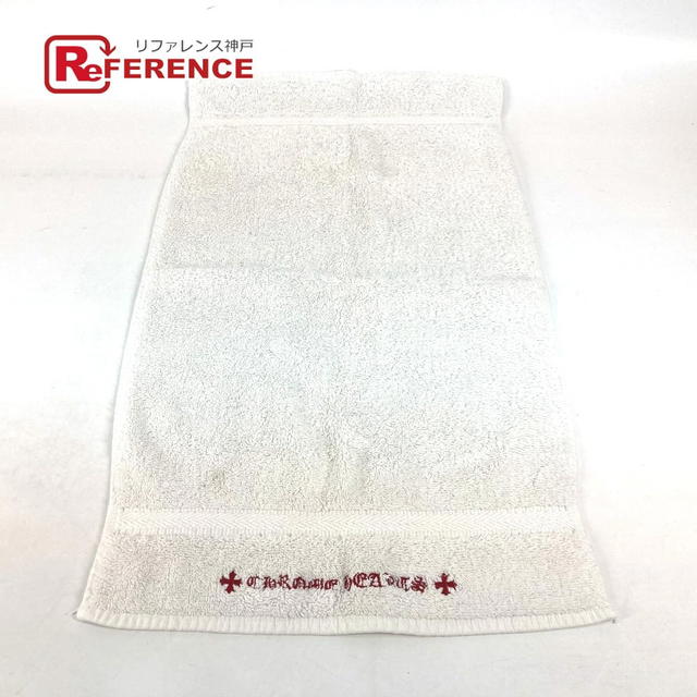 Chrome Hearts CHROME HEARTS logo Face towel interior towel cotton White/Red - view 1
