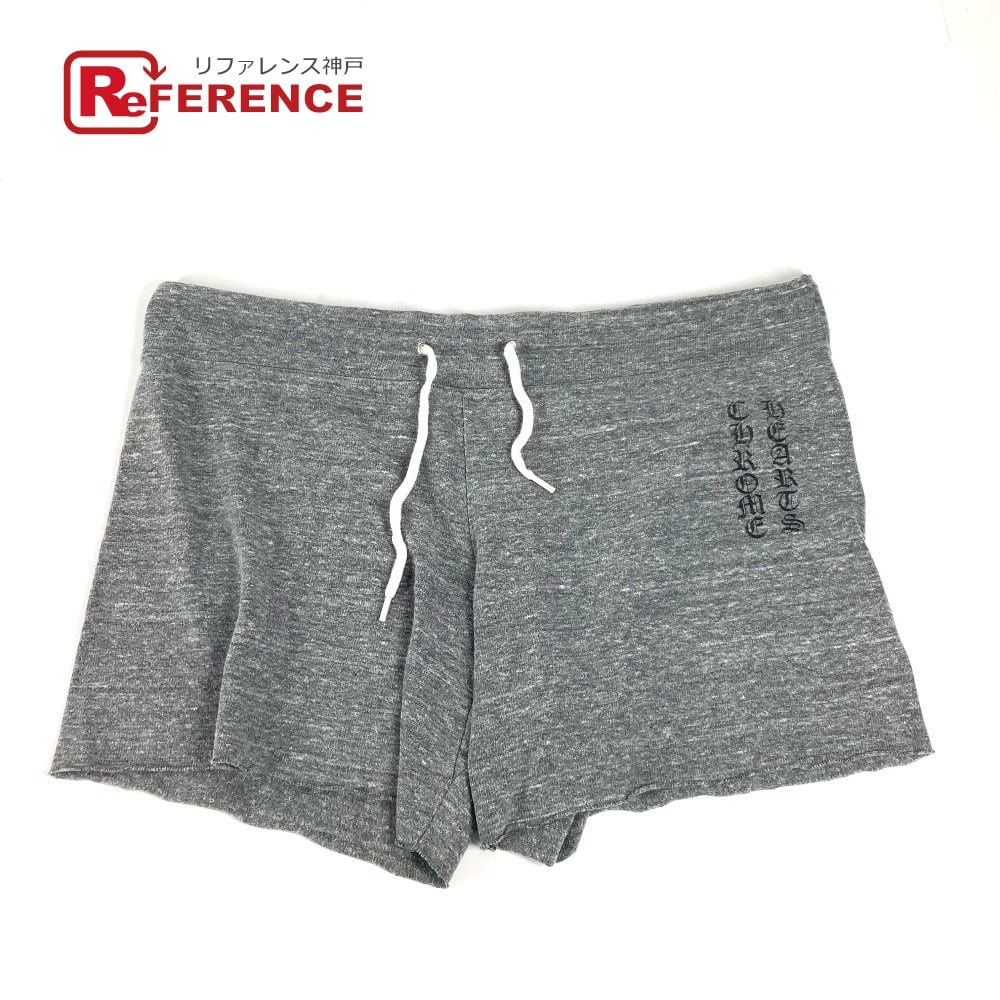 Chrome Hearts CHROME HEARTS logo Shorts Bottoms Apparel Shorts cotton gray