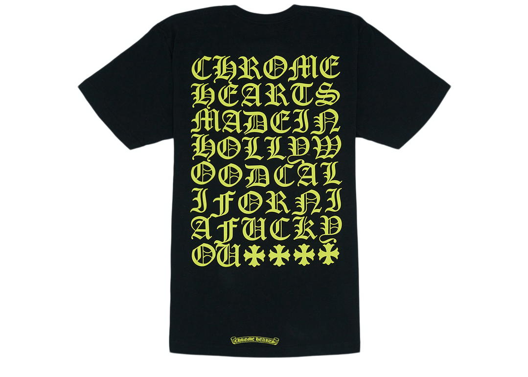 Chrome Hearts Chrome Hearts Made In Hollywood T-Shirt Black