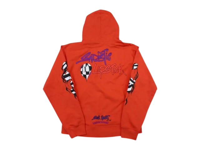 Chrome Hearts Chrome Hearts Matty Boy Sadistic Lipstick Hoodie Red - view 2