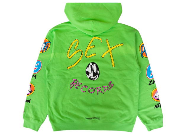 Chrome Hearts Chrome Hearts Matty Boy Sex Records Hoodie Citrus - view 1