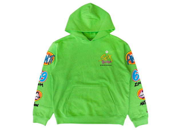 Chrome Hearts Chrome Hearts Matty Boy Sex Records Hoodie Citrus - view 2
