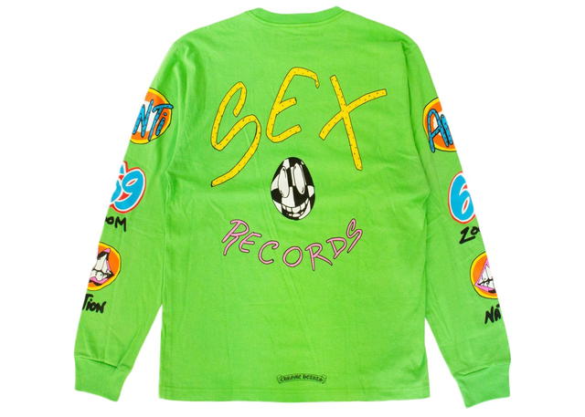Chrome Hearts Chrome Hearts Matty Boy Sex Records L/S T-shirt Citrus - view 1