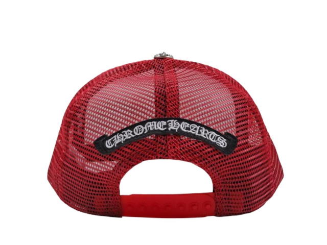 Chrome Hearts Chrome Hearts Matty Boy Sex Records Logo Trucker Hat Red/White - view 2