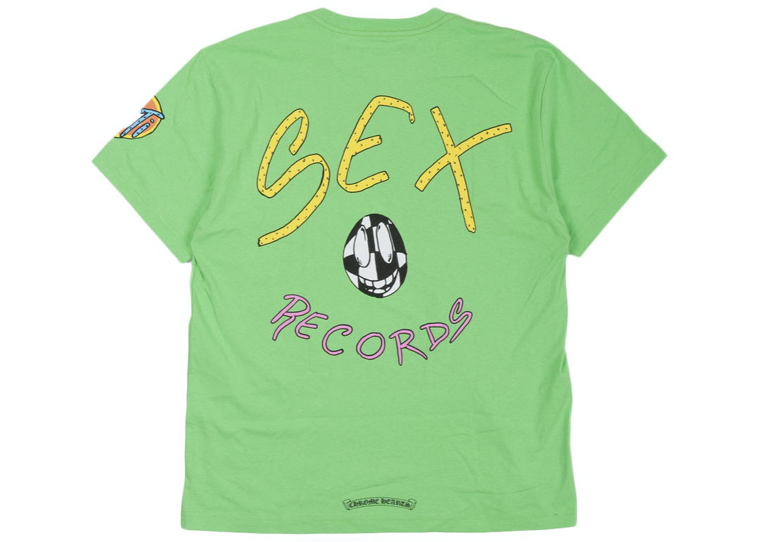 Chrome Hearts Chrome Hearts Matty Boy Sex Records T-shirt Citrus