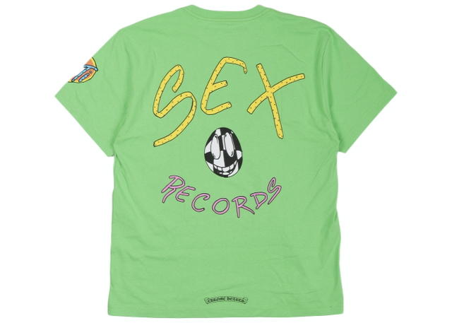 Chrome Hearts Chrome Hearts Matty Boy Sex Records T-shirt Citrus - view 1