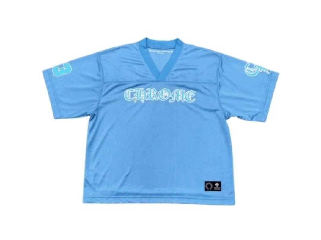 Chrome Hearts Chrome Hearts Mesh Warm Up Jersey Blue