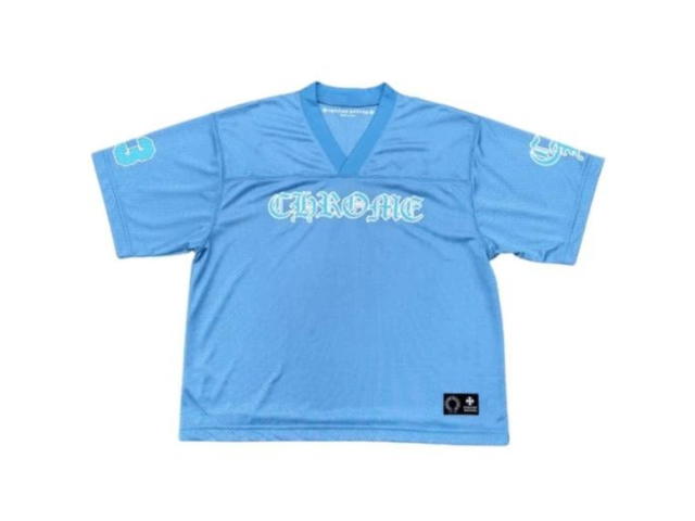 Chrome Hearts Chrome Hearts Mesh Warm Up Jersey Blue - view 1