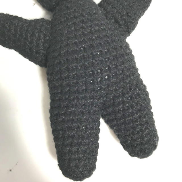 Chrome Hearts CHROME HEARTS mini Teddy bear doll bear bear Plush Doll mohair Black Unused - view 4