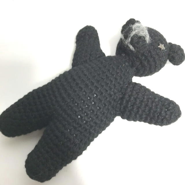 Chrome Hearts CHROME HEARTS mini Teddy bear doll bear bear Plush Doll mohair Black Unused - view 5