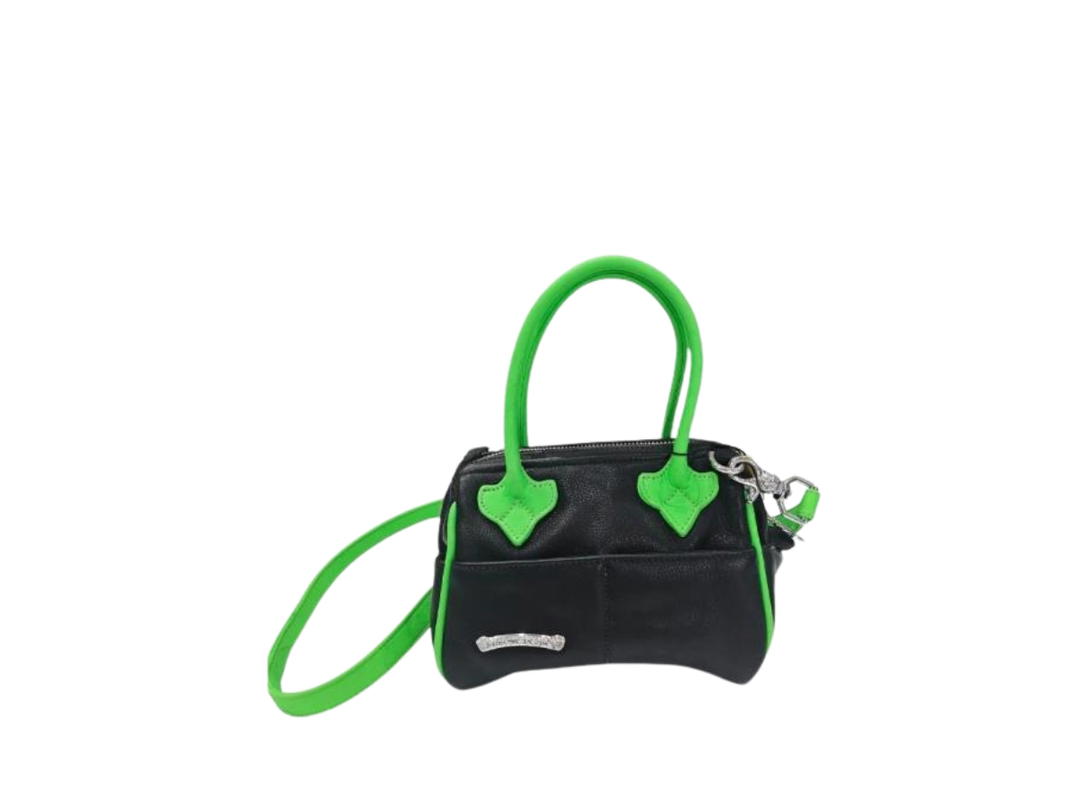 Chrome Hearts Chrome Hearts Mochita Leather Bag Black