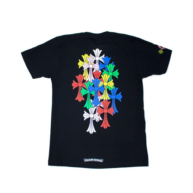 Chrome Hearts Chrome Hearts Multi Color Cross Cemetery T-shirt Black - view 1