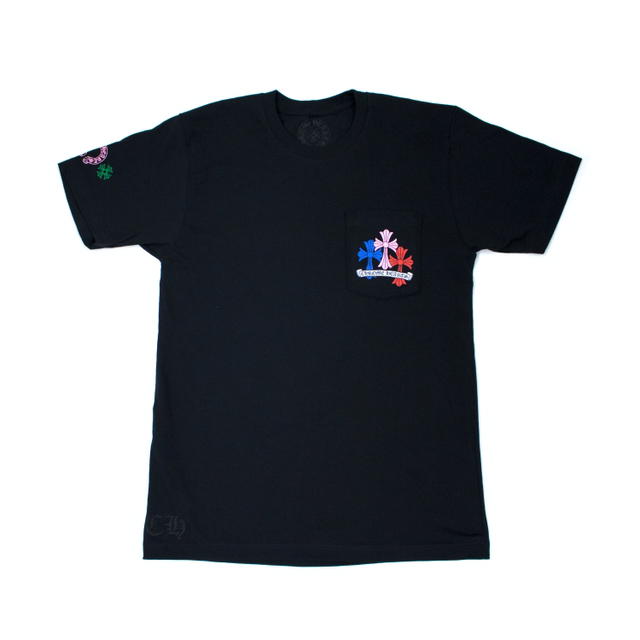 Chrome Hearts Chrome Hearts Multi Color Cross Cemetery T-shirt Black - view 2