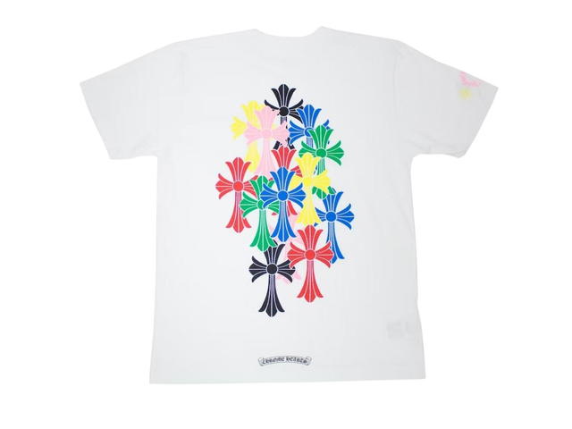 Chrome Hearts Chrome Hearts Multi Color Cross Cemetery T-shirt White - view 2