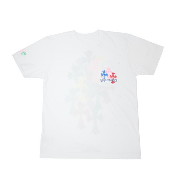 Chrome Hearts Chrome Hearts Multi Color Cross Cemetery T-shirt White - view 2
