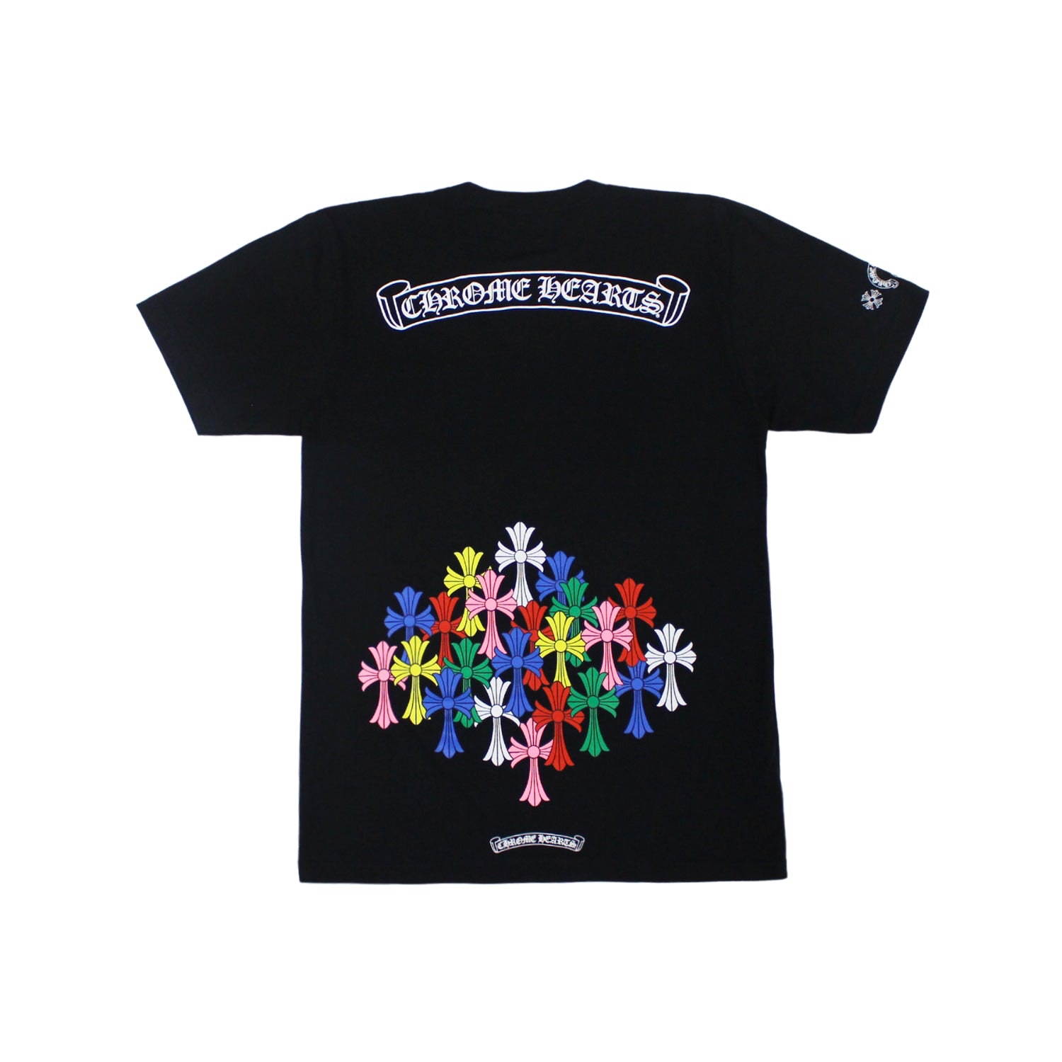 Buy Chrome Hearts Multi Color Cross T-shirt Black | SASOM