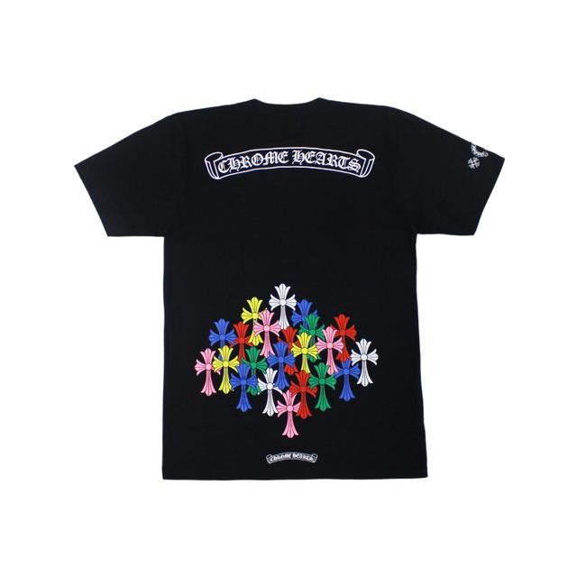 Chrome Hearts Chrome Hearts Multi Color Cross T-shirt Black - view 1