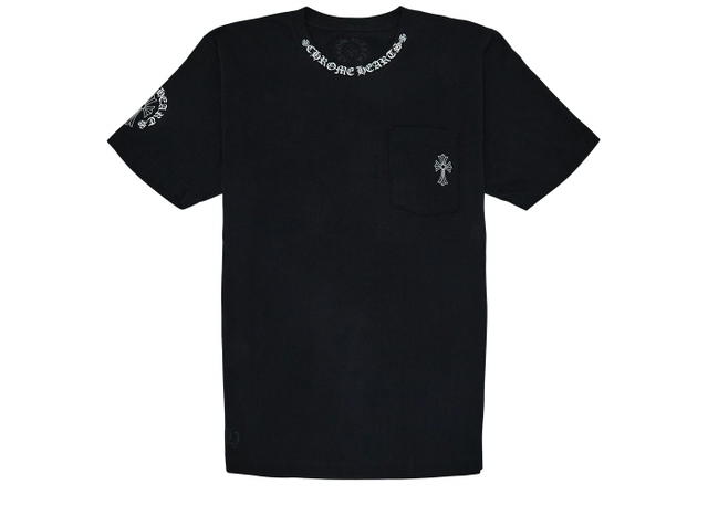 Chrome Hearts Chrome Hearts Neck Logo T-Shirt Black - view 1