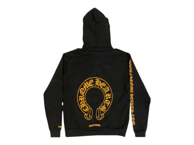 Chrome Hearts Chrome Hearts Online Exclusive Hoodie Black/Yellow - view 2