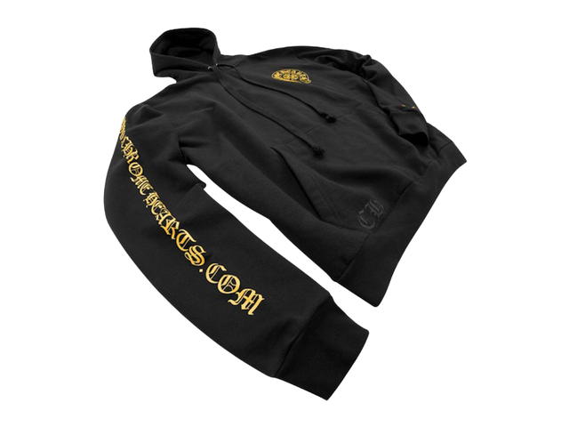 Chrome Hearts Chrome Hearts Online Exclusive Hoodie Black/Yellow - view 3