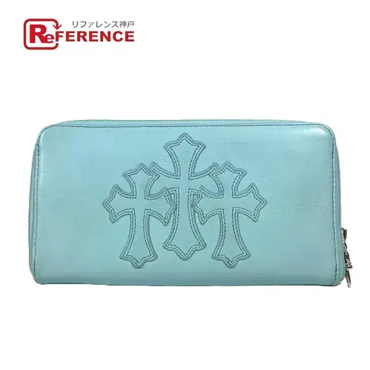 Buy CHROME HEARTS REC ZIP 3PTCH 3 CEMETERY CLOTH PATCH Zip Around Long Wallet at Sasom – Authentic and Ready to Ship