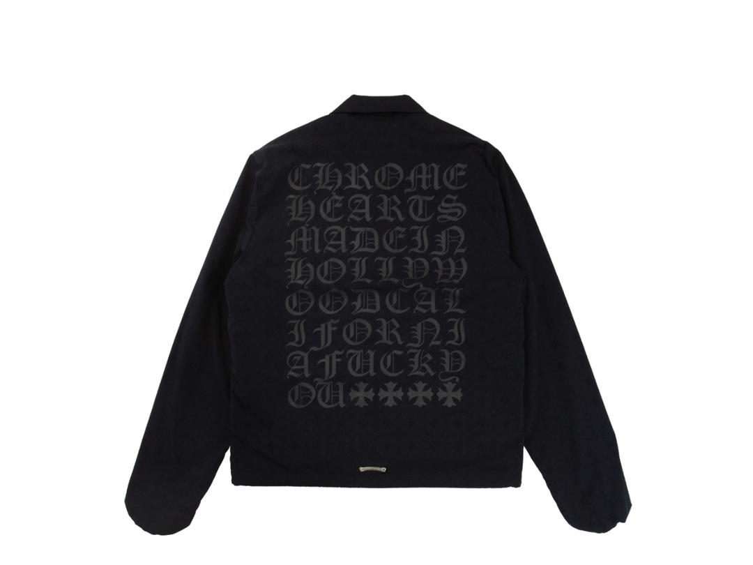 Chrome Hearts Chrome Hearts Riggins Coach Jacket Black