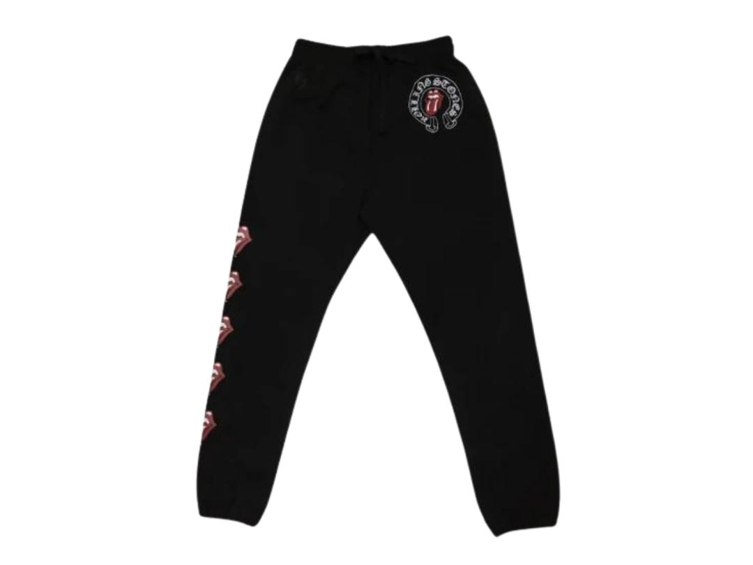 Chrome Hearts Chrome Hearts Rolling Stones Sweatpants Black